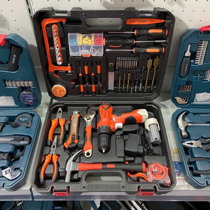 Скидкаaa!!! Набор инструментов, шуруповерт, дрель