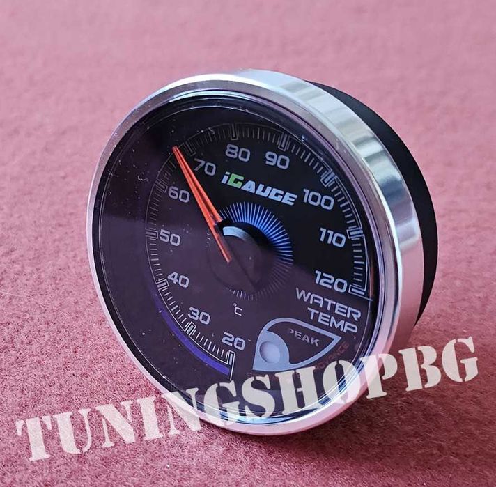 Температура на вода уред iGauge 60 мм 20 до 120 гр 256 цвята
