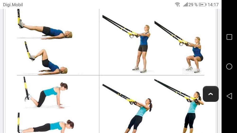 Sistem corzi fitness  gen trx