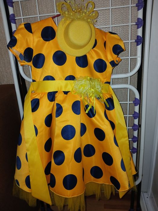 Детское платье в горошек Стиляги