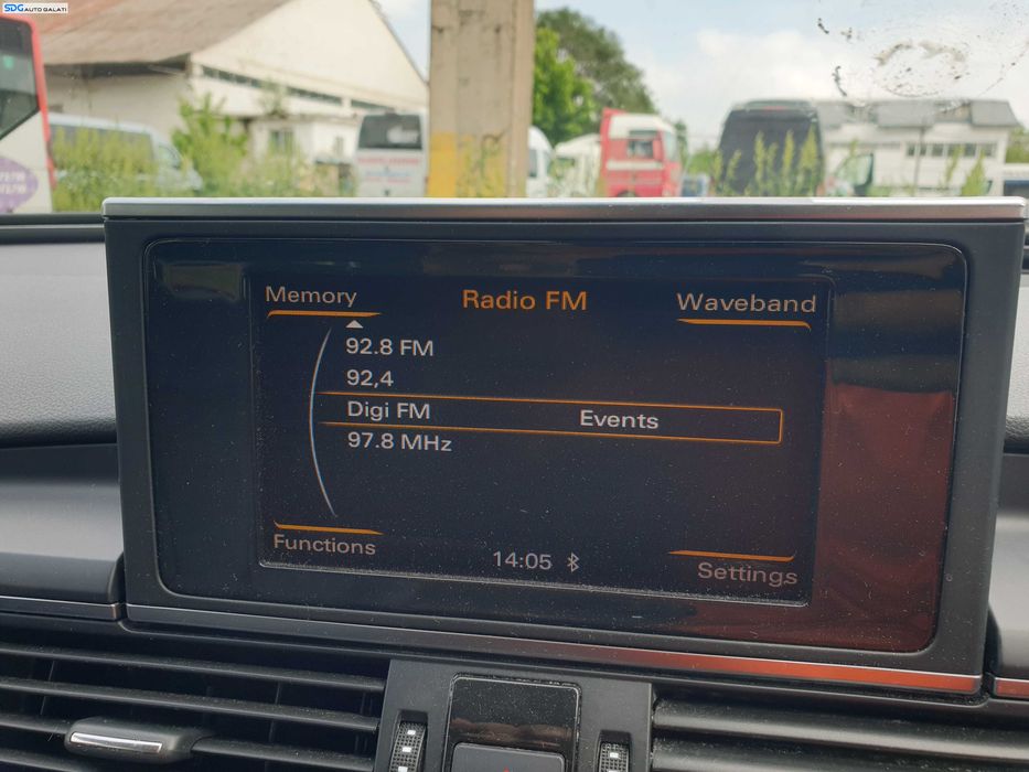 Display Ecran Afisaj MMI CD Player Navigatie Audi A6 C7 2011 - 2018 [K5450]