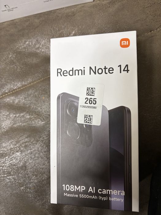 Redmi not 14 6 128 qb tel yengi
