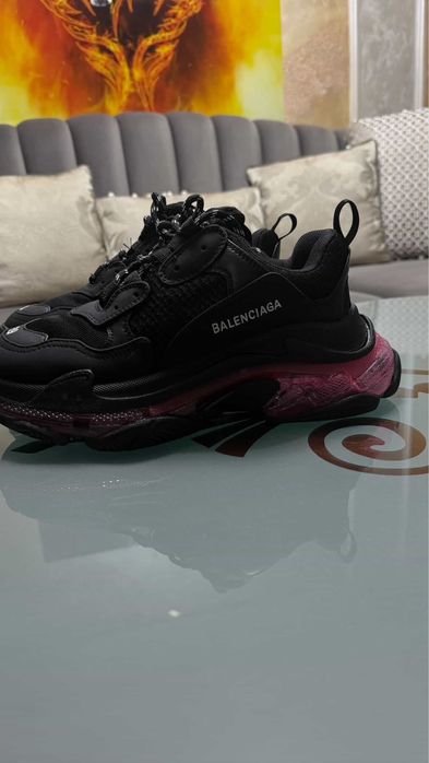 Balenciaga Triple S Black & Pink