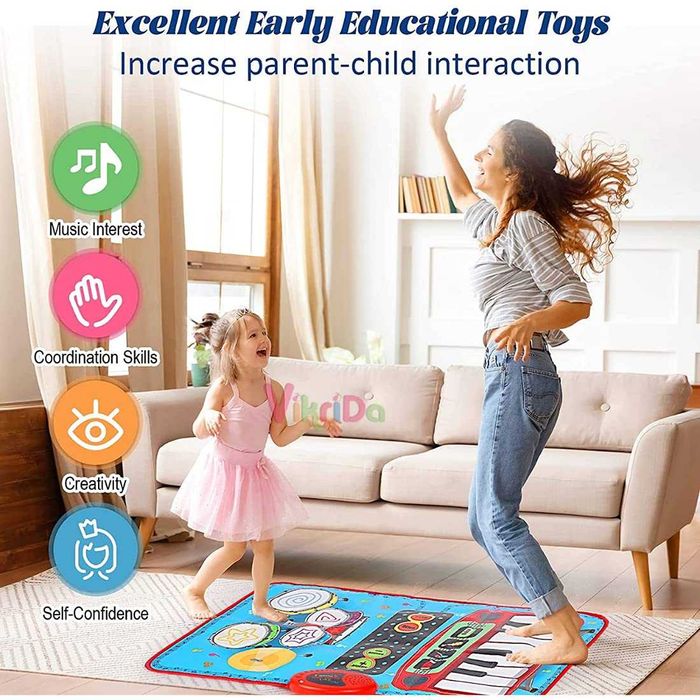 Детско музикално килимче Kiditos 2 в 1