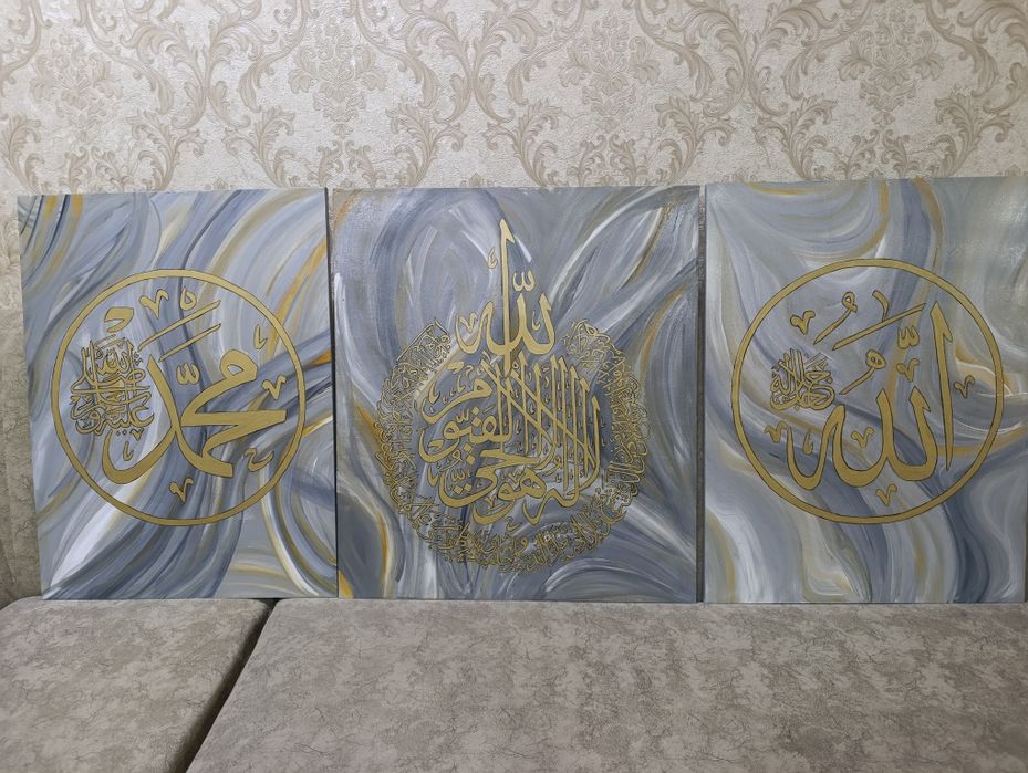 Interyer rasm, sura kartinalar,gipsdan suviner buyumlar