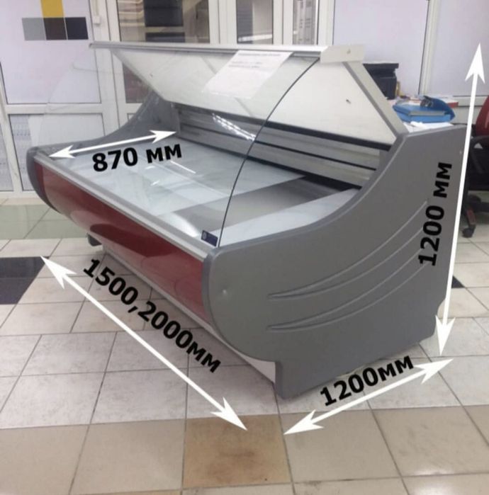 Продам ветриный холодильник 1.8м