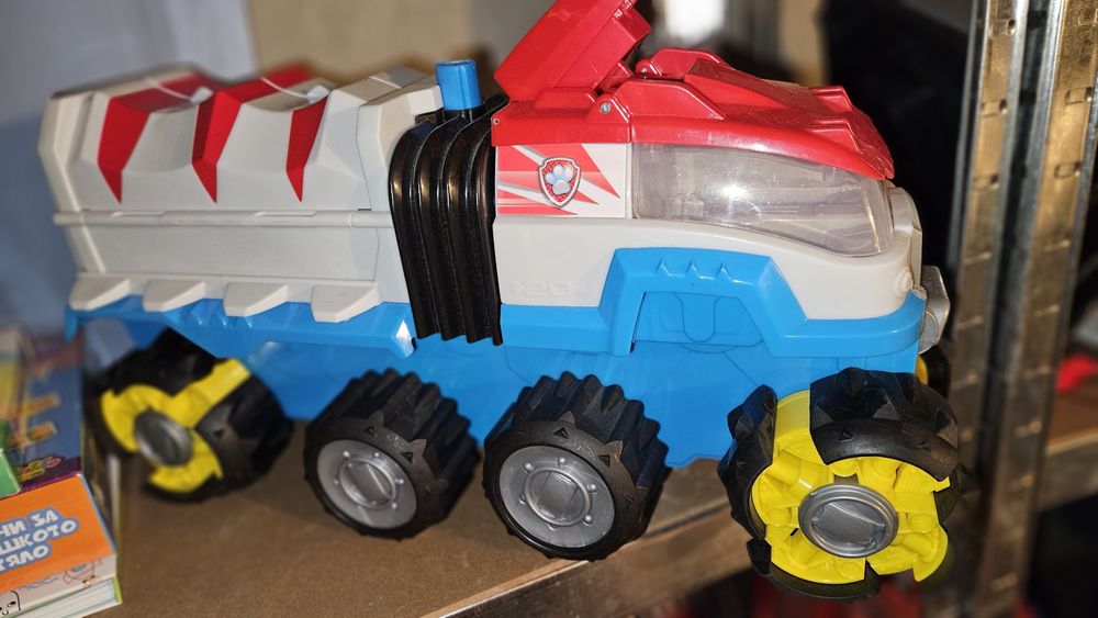 Камион на paw patrol dino