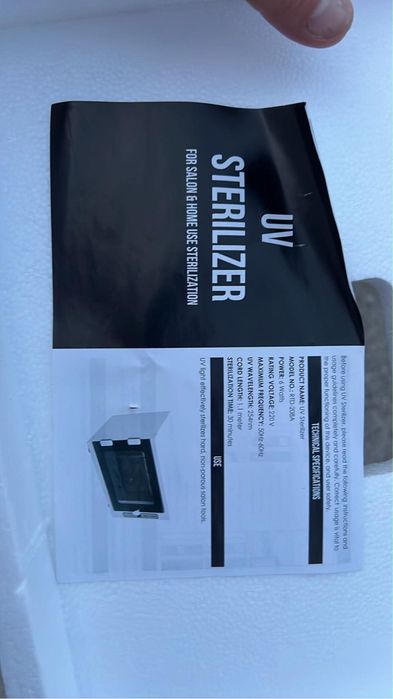 Sterilizator salon  nou