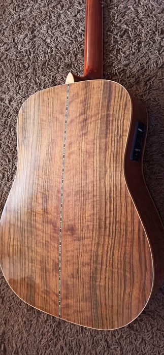 Chitara Electro Acustica Solid wood Top Samick Greg Bennett Cedar Ovangkol Fishman electronics