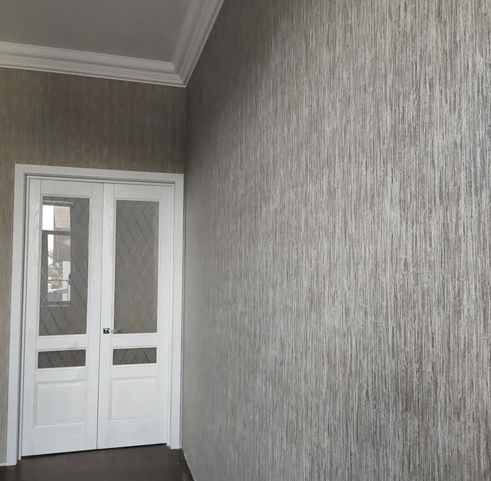 Поклейка обоев