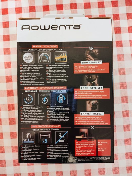 Тример Rowenta TN6040F4 Forever Sharp