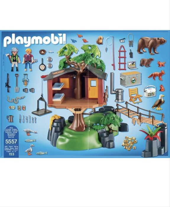 Играчка Playmobil Wil Life, Къща на дърво