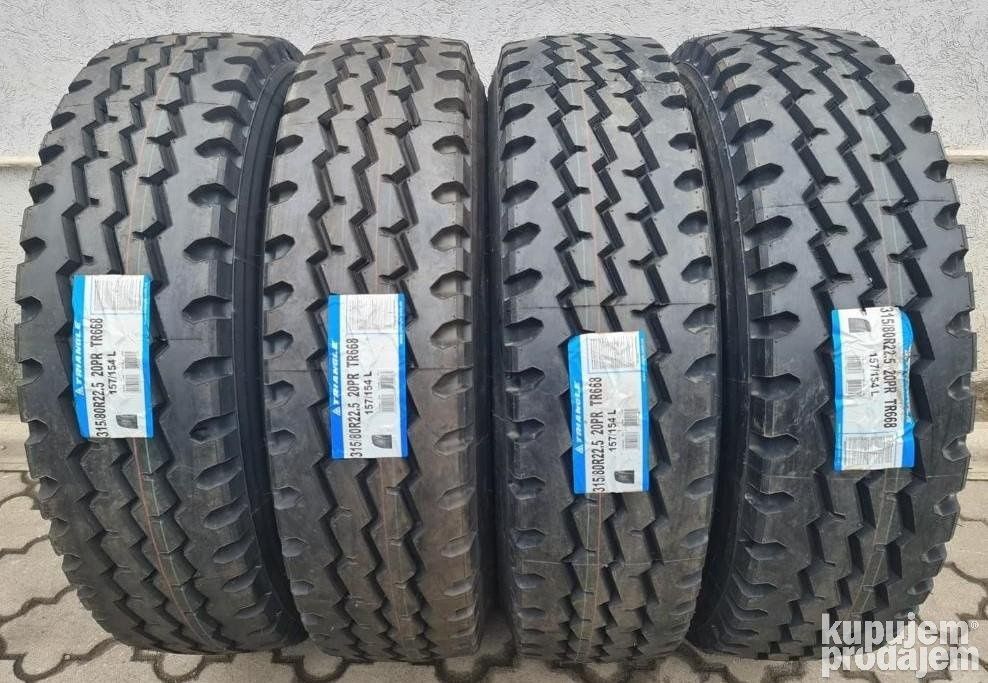 Грузовые шины 315/80R22.5 Triangle pr20