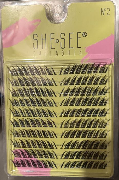 Ресницы пучки накладные