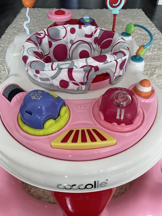 Premergator cu centru de activitati Coccolle Arlo-roz