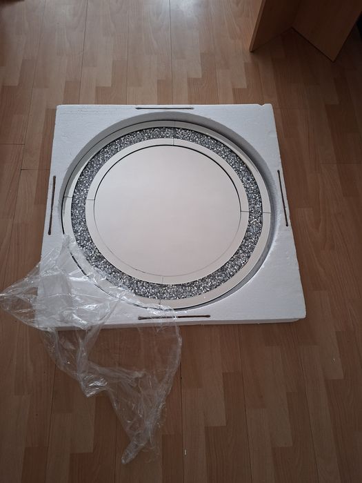 Oglindă de perete 70 cm Argintiu