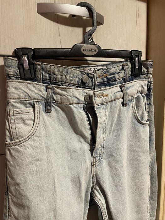 Шарени дънки с ефект