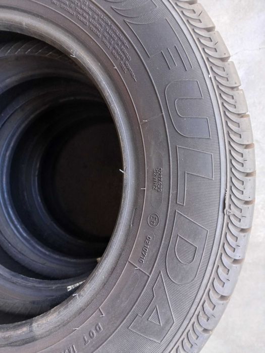 Летни гуми FULDA 155 80 13 - 4 бр. DOT 1223  Отлични