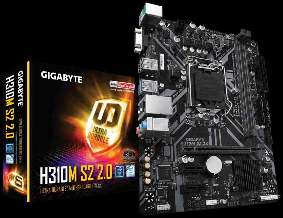 Продам Gigabyte h310m s2 2.0