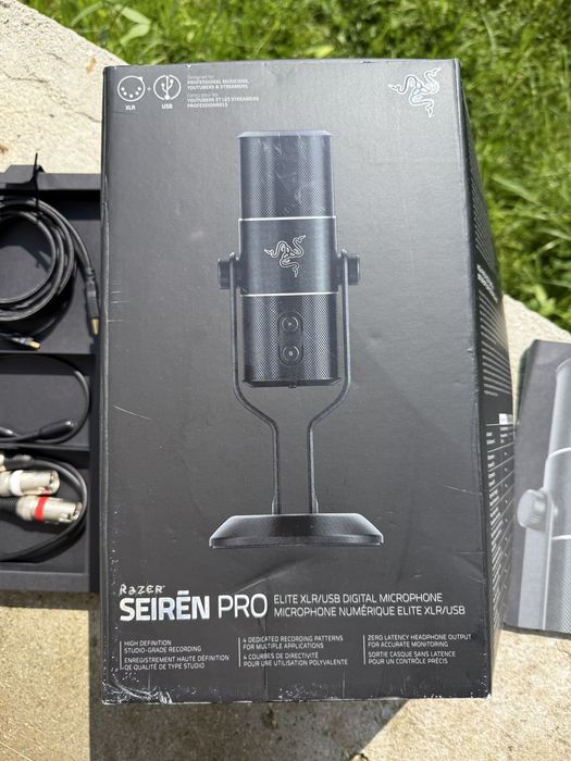 Microfon podcast Razer Seiren Pro Elite XLR / USB
