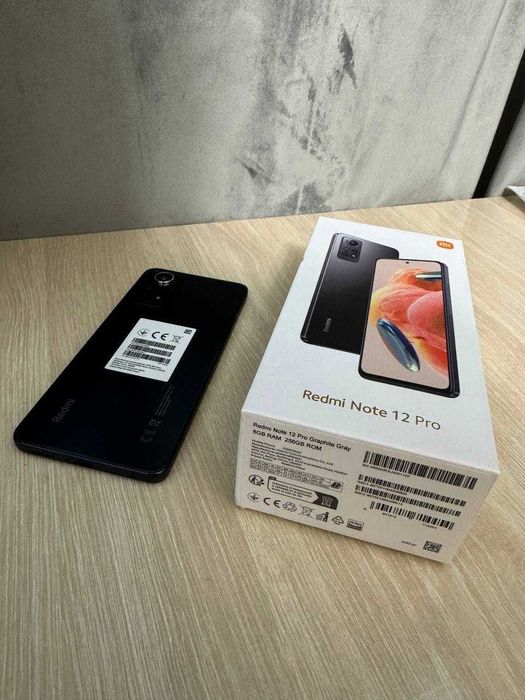 Redmi note 12 pro 8+8/256gbt ideal full kamplekt sotiladi