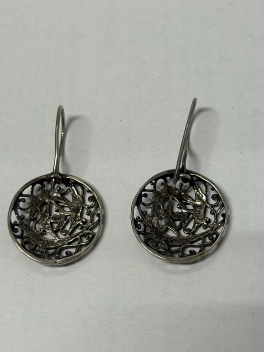 сребърни дамски обеци 5.9гр 925