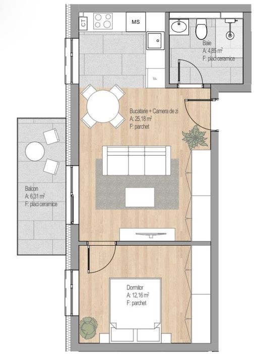 Apartamete finisate zona Cetatii — fotografia 1