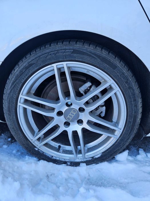 4 бр. лети джанти за АУДИ  18 ски  5х112 8j  ет 35  66.5