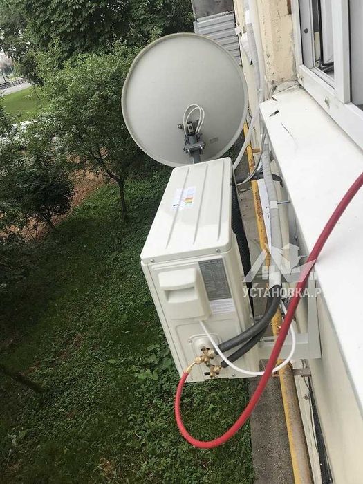 Установка кондиционера