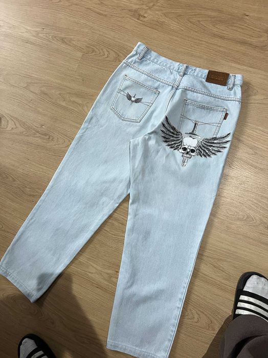 pantaloni stil ed hardy baggy 36