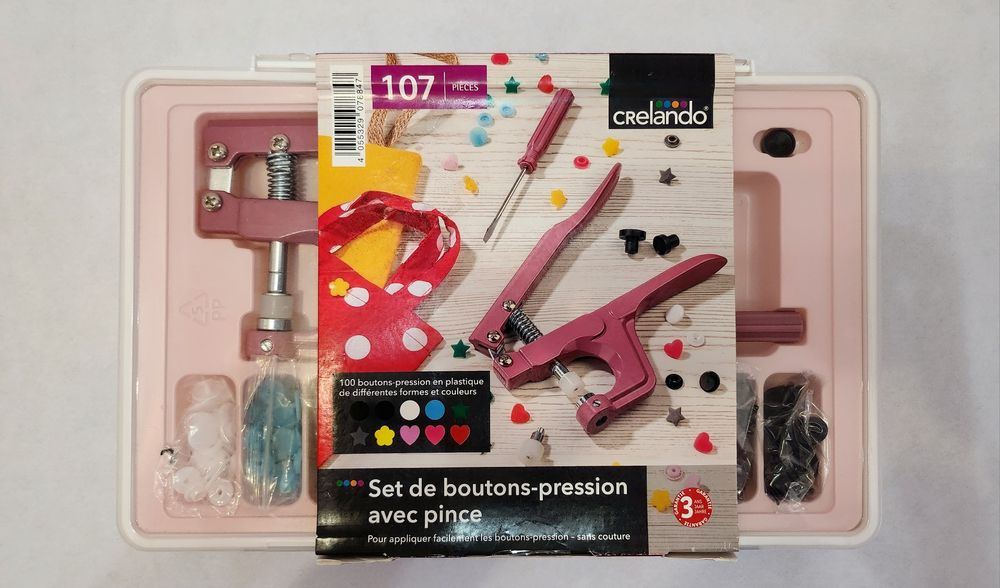 Set presa de mana și capse -  SIGILAT