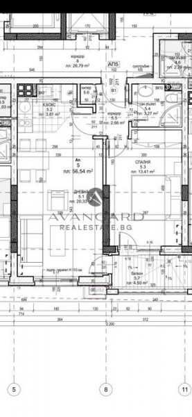 Продава се Двустаен апартамент в Пловдив, Тракия - 72 кв.м за 1836 €/кв.м - Снимка #8