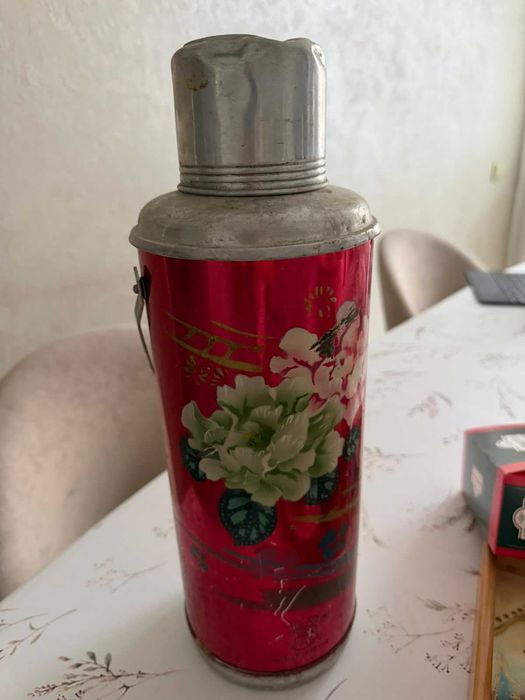 Термос винтажный чайник