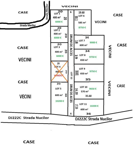 Teren intravilan in delta Murighiol, Sarinasuf centru