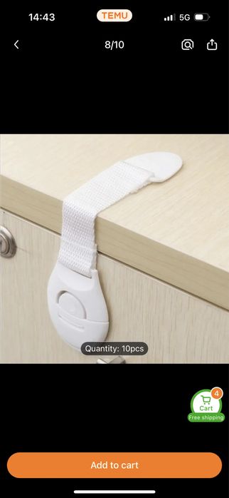 Детски предпазители за шкаф