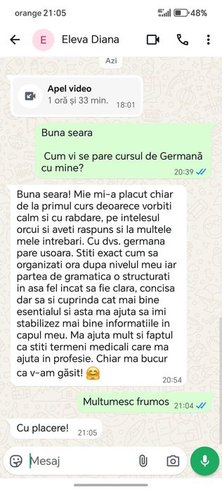 Curs de limba Germana online