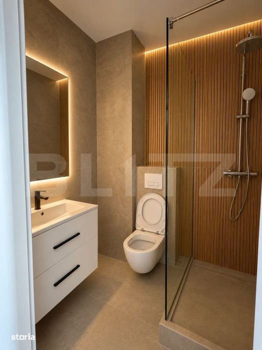 Penthouse cu terasa generoasa si finisaje premium