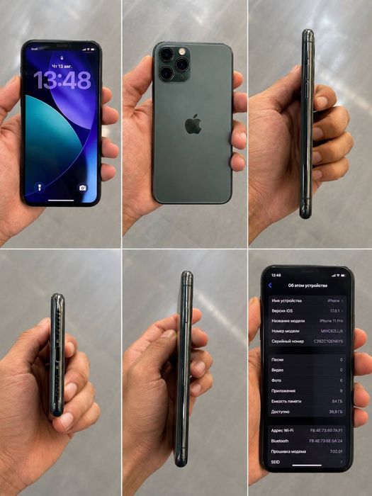 Iphone 11 pro 64GB sotiladi