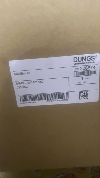 Газовый мультиблок Dungs MB-DLE 407 B01 S50