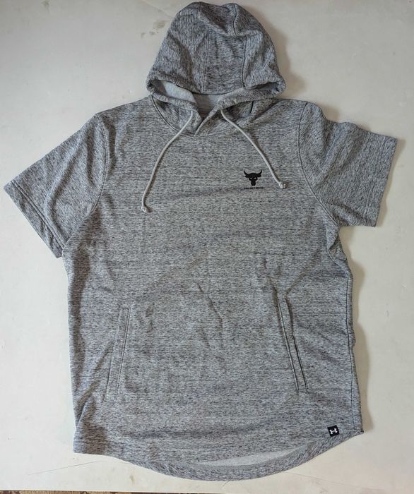 Under Armour Projest Rock Terry мъжки суичър с къс ръкав от Сащ