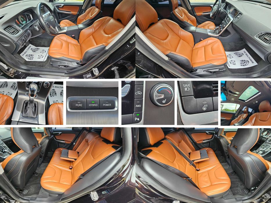 Volvo V60 SUMMUM 09.2013 2.4D6 215cp Plug-In Hybrid Automat AWD 4x4 Bixenon Trapa NAVI Piele / Inmatriculat