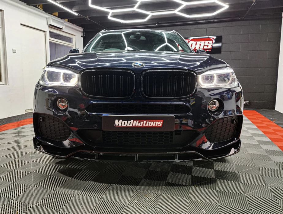 Lip Buza Prelungire bara fata X6 F16 X5 F15 BMW Negru lucios