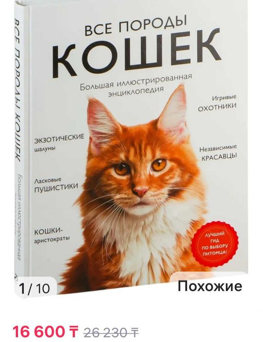 Книга "Породы кошек "