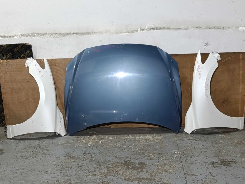 Капот Mazda 6 кузов GJ 12-22г Мазда Оригинал Б/У