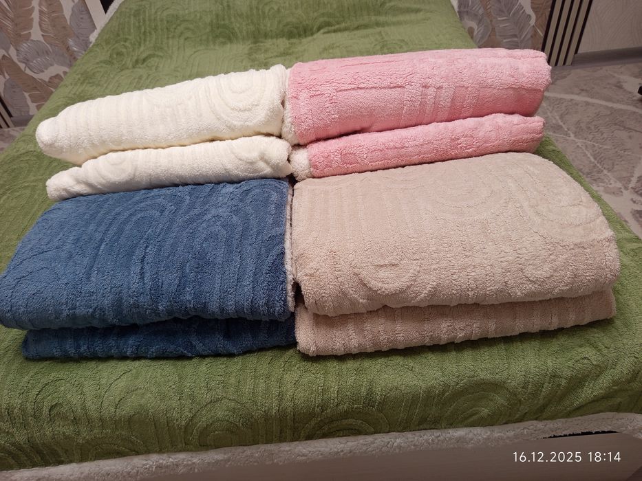 2 kiwili 2 tomonlama barawka pledlar, 5xil rangi bor