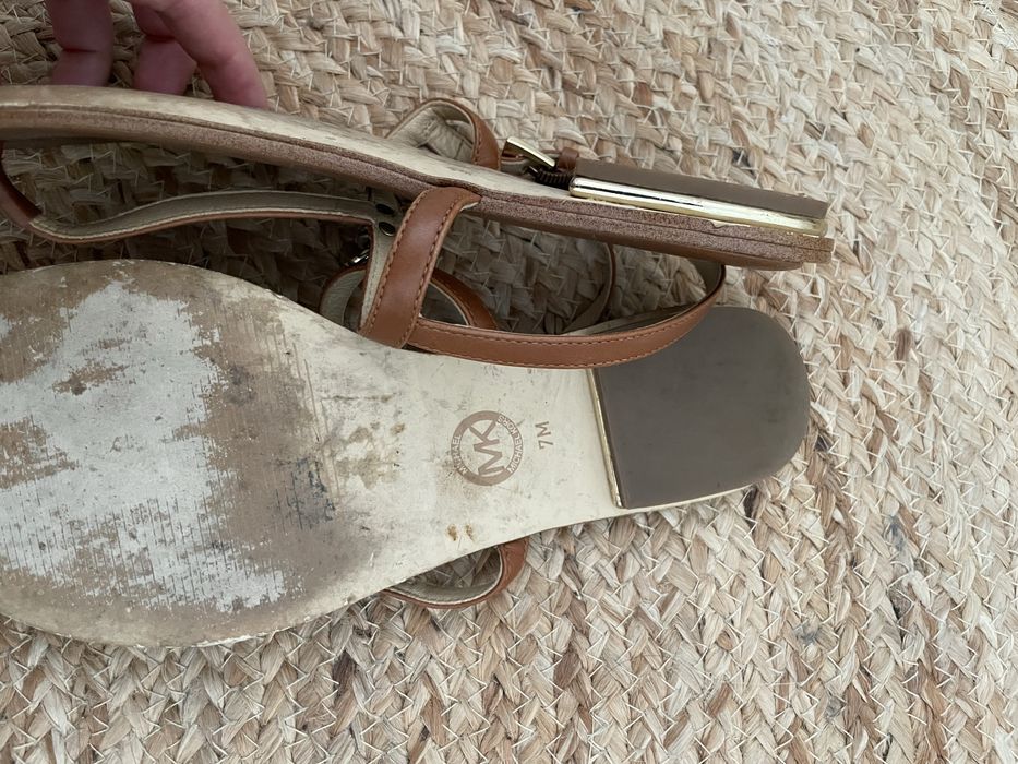 Michael Kors сандали Естествена кожа