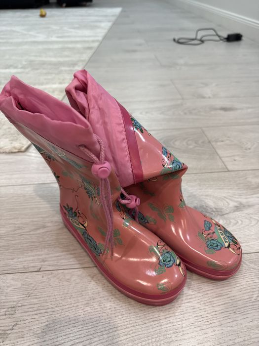 Сапоги резиновые 34 размер для девочек