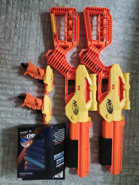 Набор нерф в хорошем состоянии.