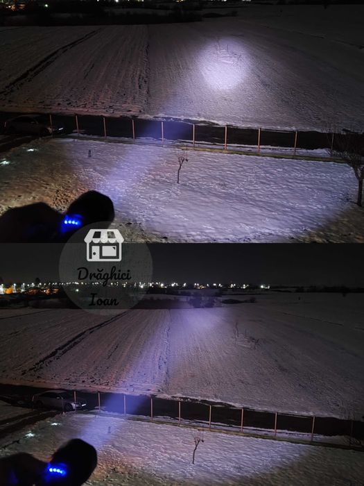 XHP50.2 Long shot MINI - Lanterna fixa mini 100% METAL-ANOD