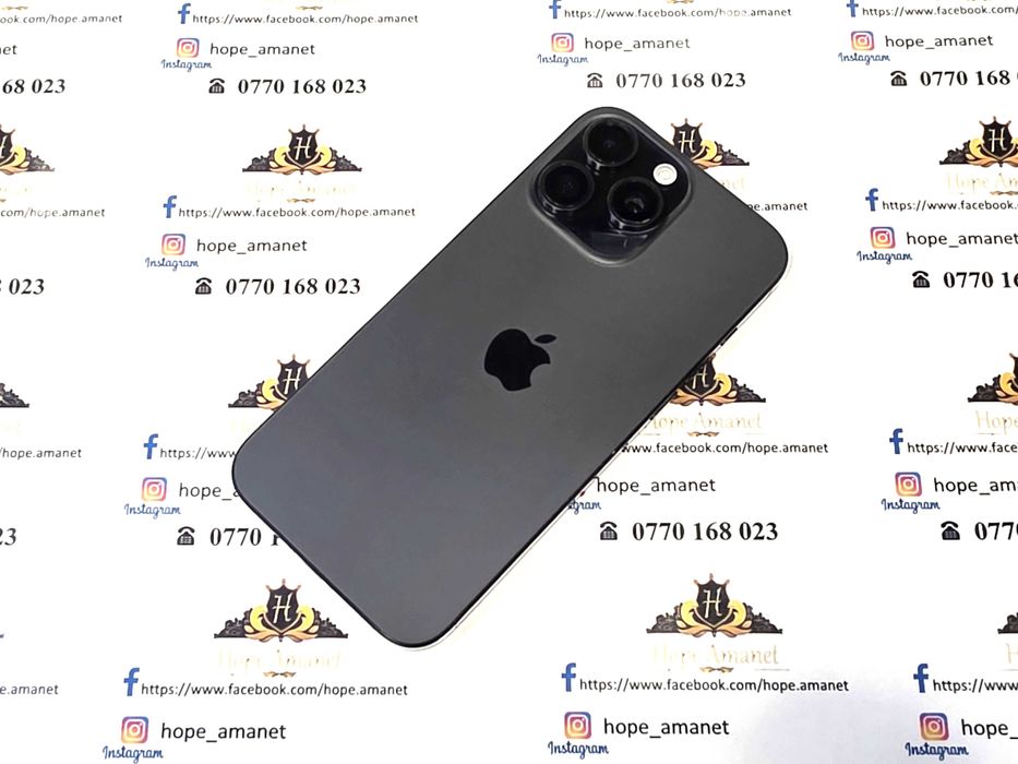 Hope Amanet P7 iPhone 16 PRO Max 256GB / Baterie 88%
